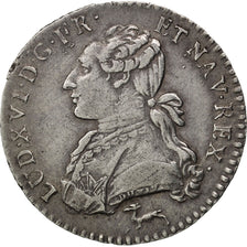 FRANCE, 1/10 Ecu, 1787, Orléans, EF(40-45), Silver, Gadoury #353, 2.95