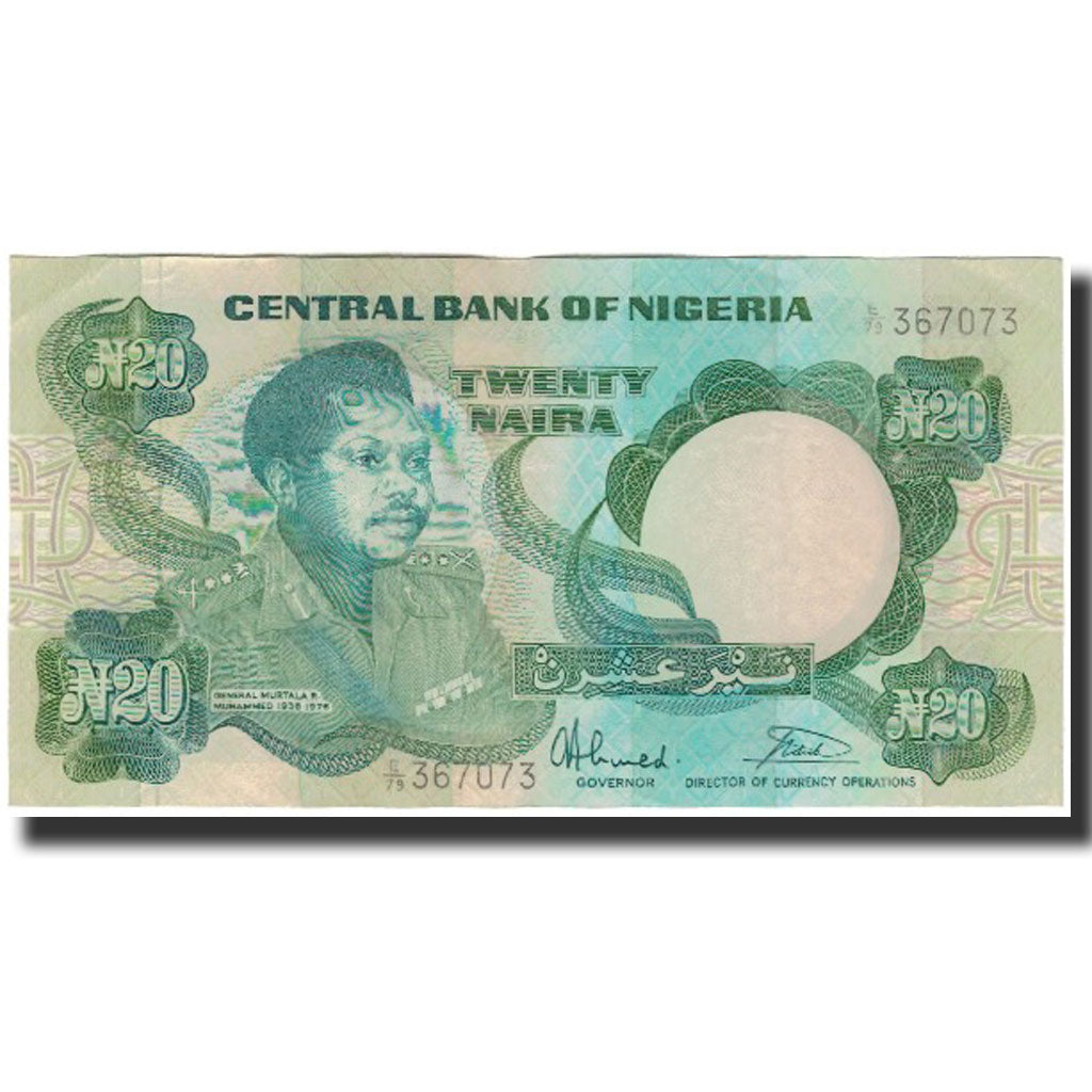 Billet, Nigéria, 20 Naira, Undated (2001), KM:26b, SUP+