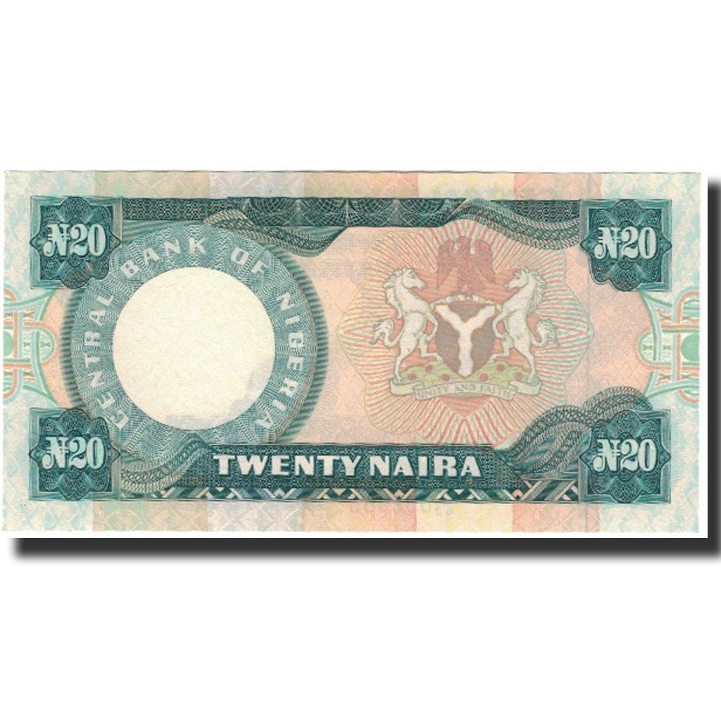 Banknote, Nigeria, 20 Naira, Undated 2005, KM:26d, UNC(65-70)