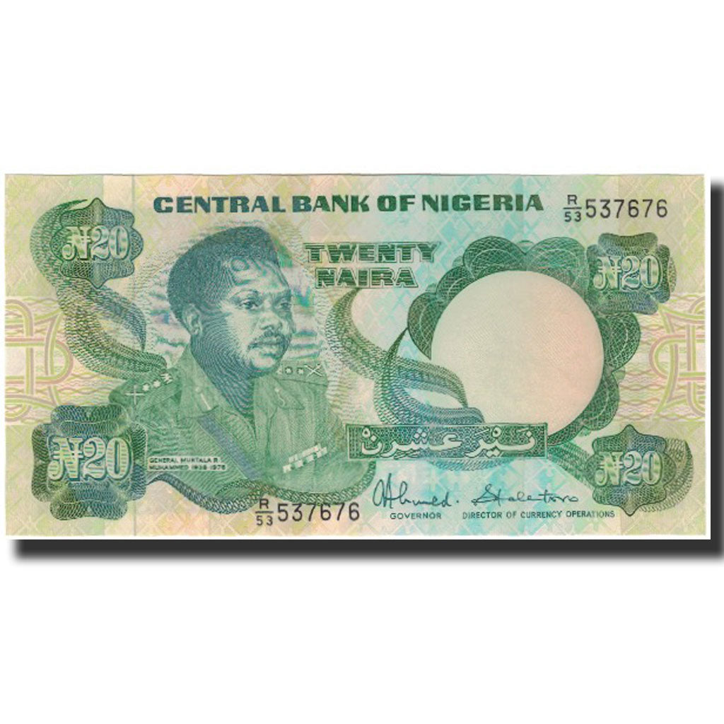 Banknote, Nigeria, 20 Naira, Undated 2005, KM:26c, UNC(63)