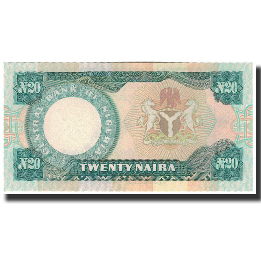 Banknote, Nigeria, 20 Naira, Undated 2005, KM:26c, UNC(65-70)
