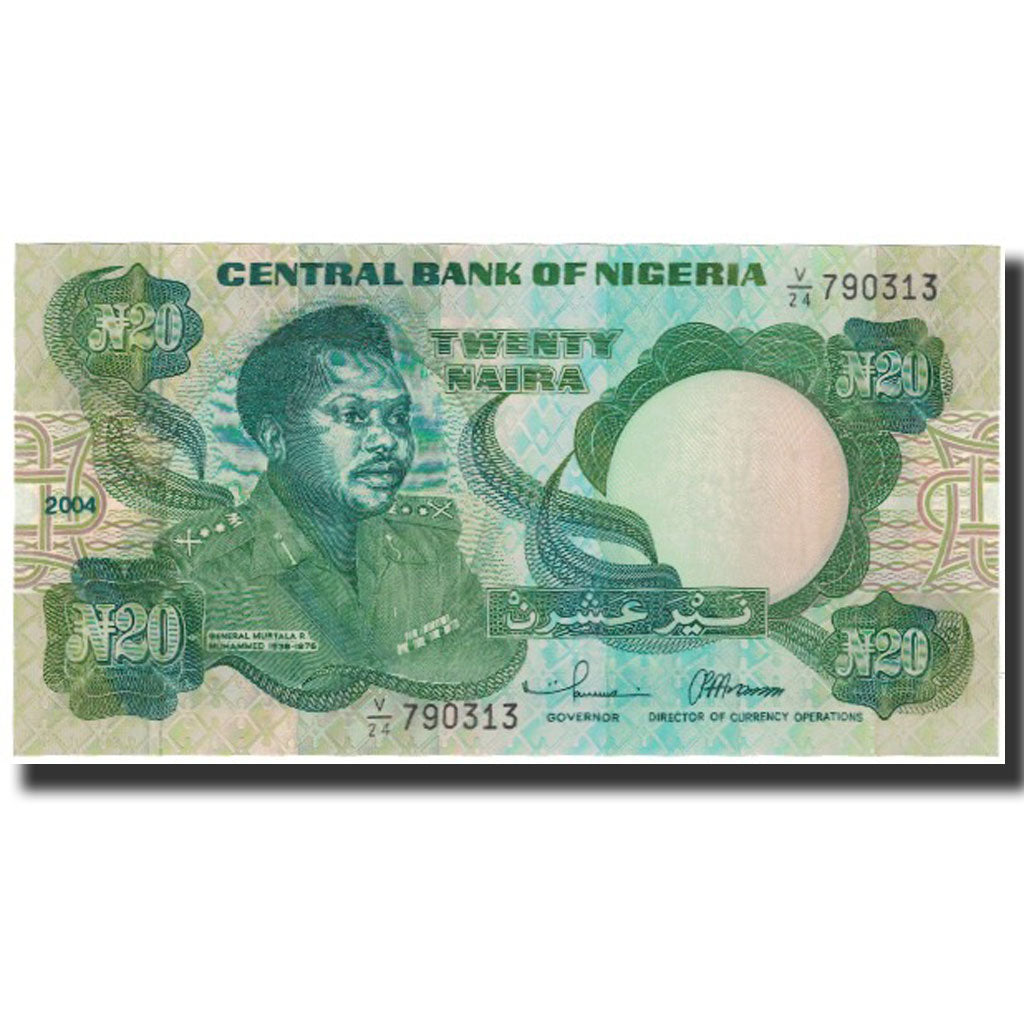 Banknote, Nigeria, 20 Naira, Undated 2005, KM:26h, UNC(65-70)