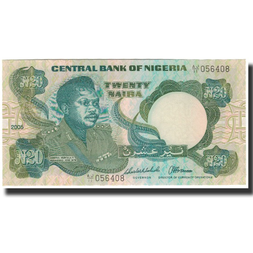 Billet, Nigéria, 20 Naira, Undated 2005, KM:26i, NEUF
