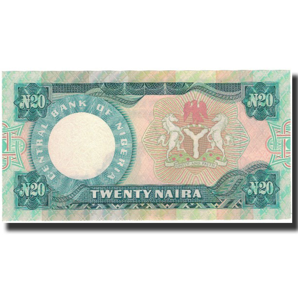 Banknote, Nigeria, 20 Naira, Undated 2005, KM:26j, UNC(65-70)