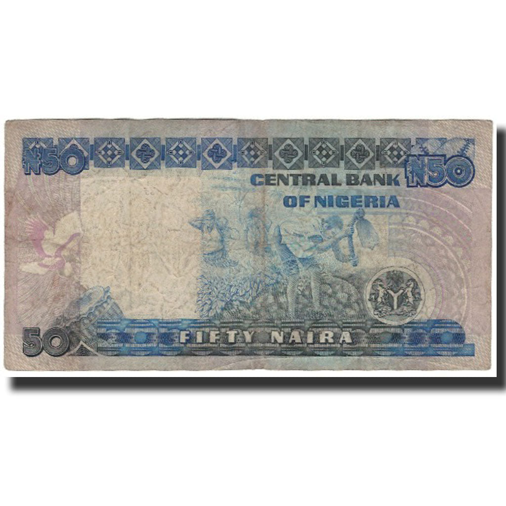Banknote, Nigeria, 50 Naira, Undated 2005, KM:27A, VG(8-10)