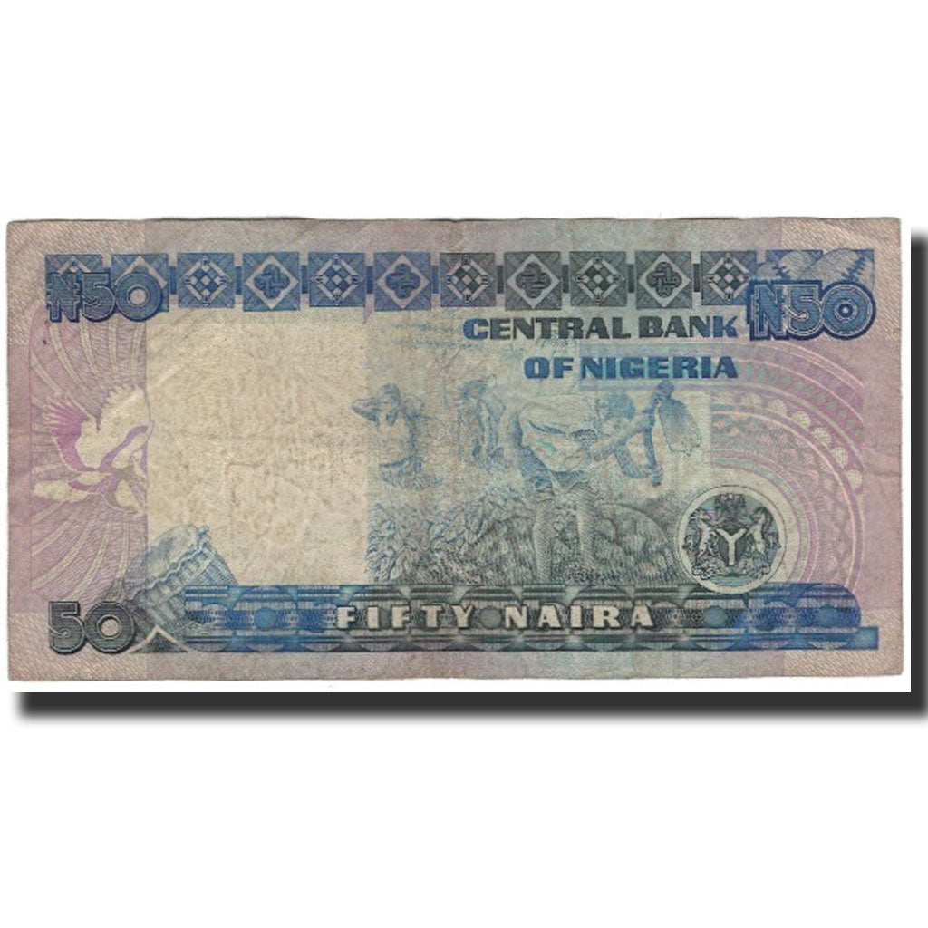 Billet, Nigéria, 50 Naira, Undated 2005, KM:27A, B+