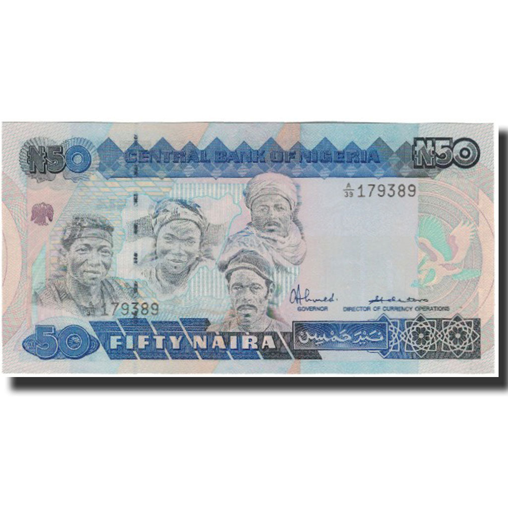 Billet, Nigéria, 50 Naira, Undated 2005, KM:27A, NEUF