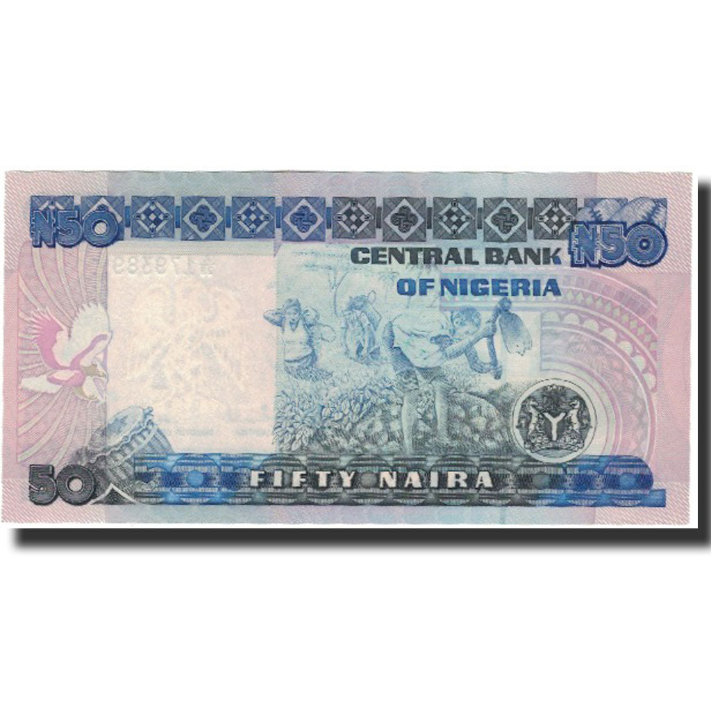 Billet, Nigéria, 50 Naira, Undated 2005, KM:27A, NEUF