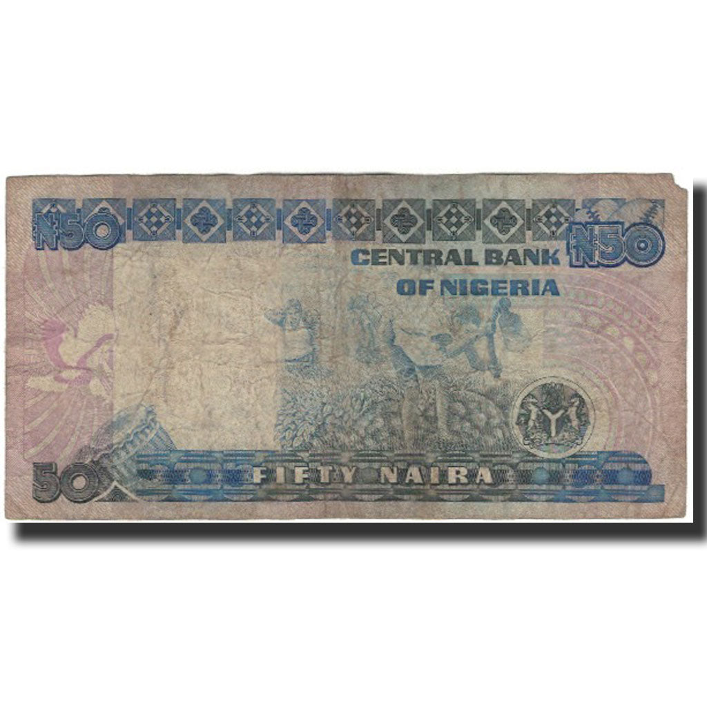 Billet, Nigéria, 50 Naira, Undated 2005, KM:27A, AB+