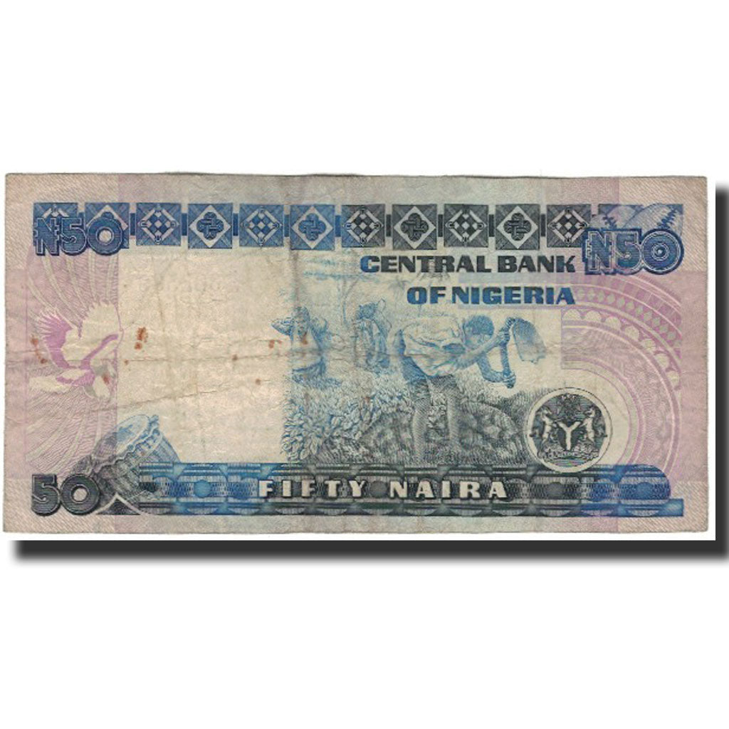 Billet, Nigéria, 50 Naira, Undated 2005, KM:27b, B