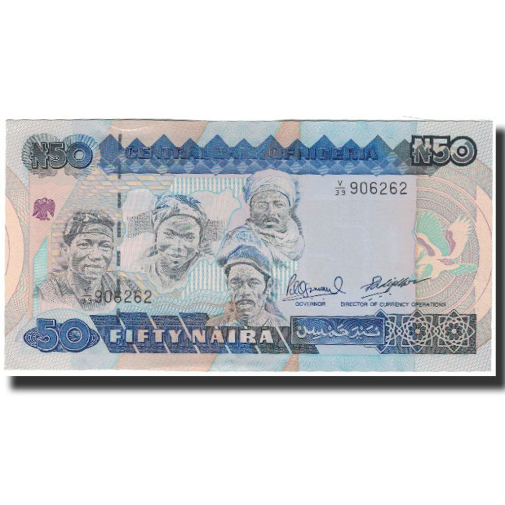 Banknote, Nigeria, 50 Naira, Undated 2005, KM:27c, UNC(65-70)