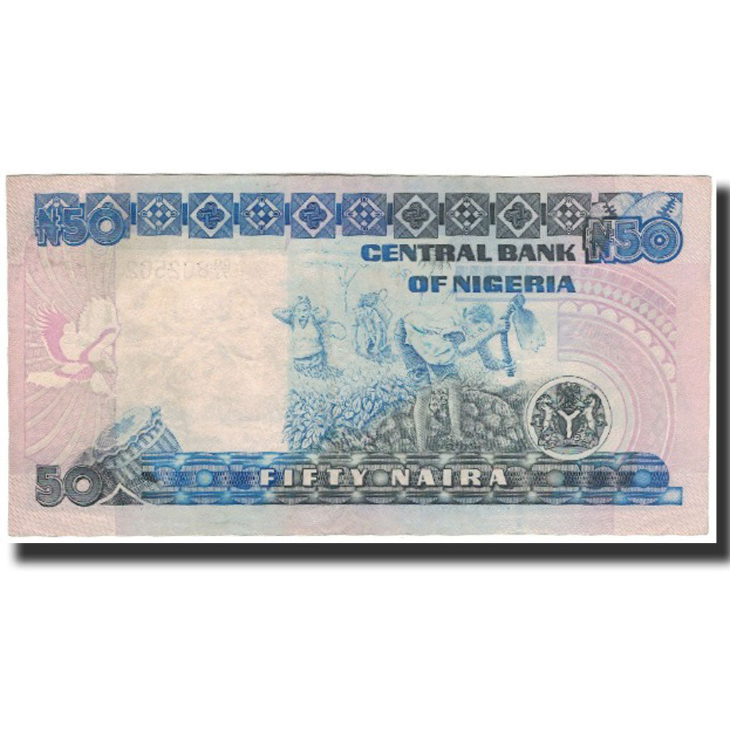 Banknote, Nigeria, 50 Naira, Undated 2005, KM:27c, AU(55-58)