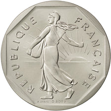 Vème République, 2 Francs Semeuse Piéfort