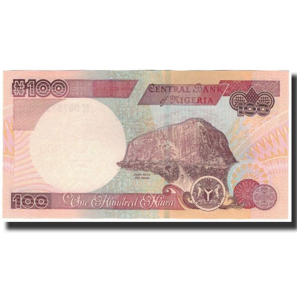 Banknote, Nigeria, 100 Naira, Undated (1999), KM:28a, UNC(65-70)