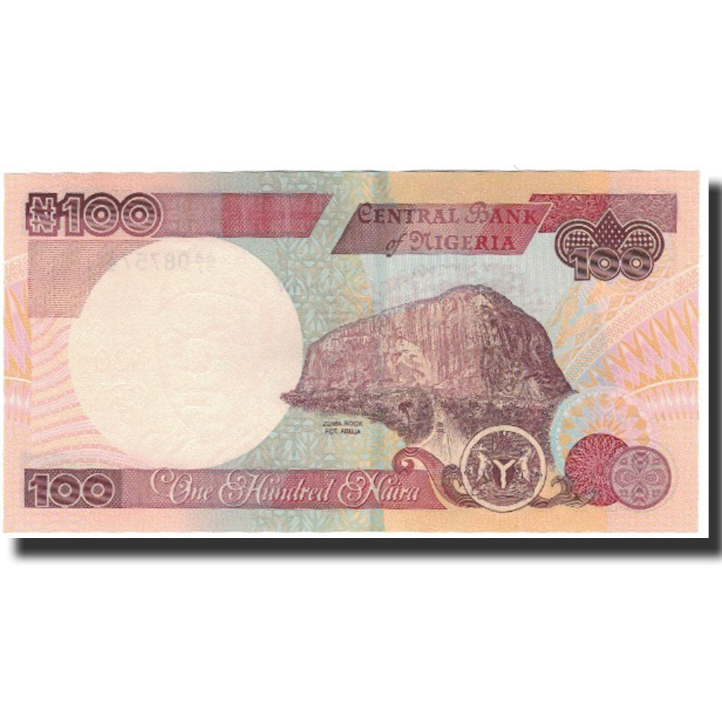 Banknote, Nigeria, 100 Naira, Undated (1999), KM:28a, UNC(65-70)