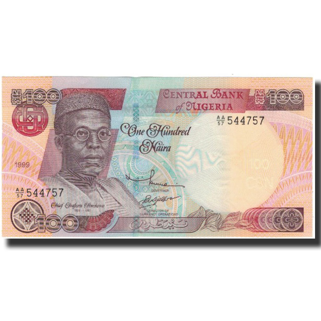 Banknote, Nigeria, 100 Naira, Undated (1999), KM:28a, UNC(63)