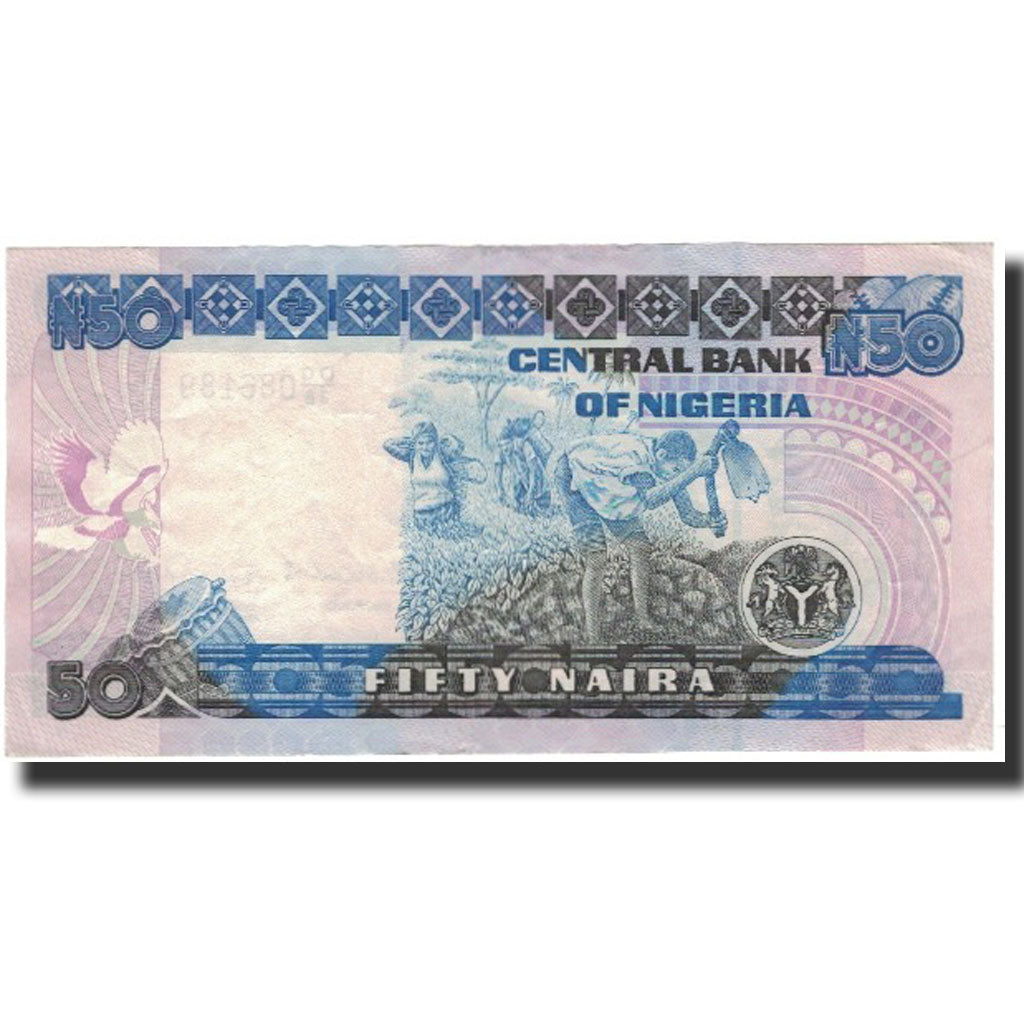 Banknote, Nigeria, 50 Naira, Undated 2005, KM:27f, AU(55-58)
