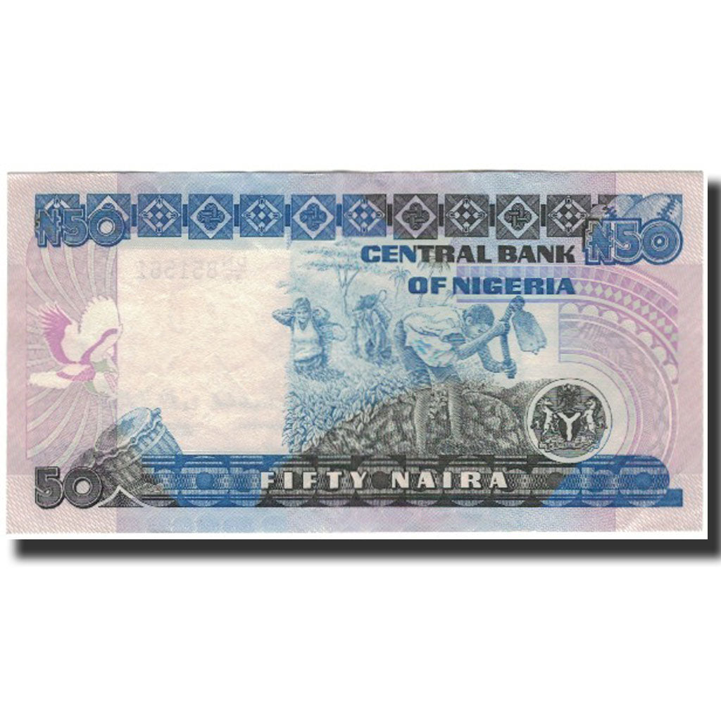 Banknote, Nigeria, 50 Naira, Undated 2005, KM:27f, AU(55-58)