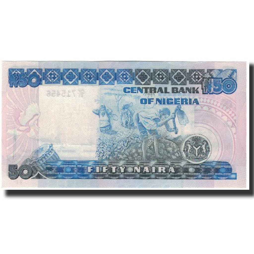Banknote, Nigeria, 50 Naira, Undated 2005, KM:27d, UNC(65-70)