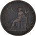 Munten, Frankrijk, Monneron à la Liberté, 2 Sols, 1792, ZG+, Bronzen, KM:Tn25