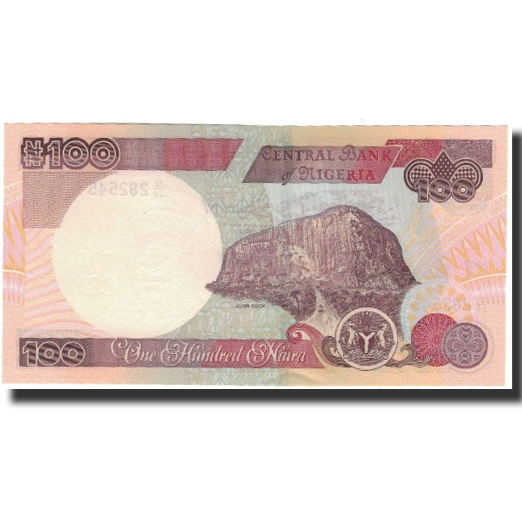 Banknote, Nigeria, 100 Naira, Undated (1999), KM:28h, UNC(65-70)