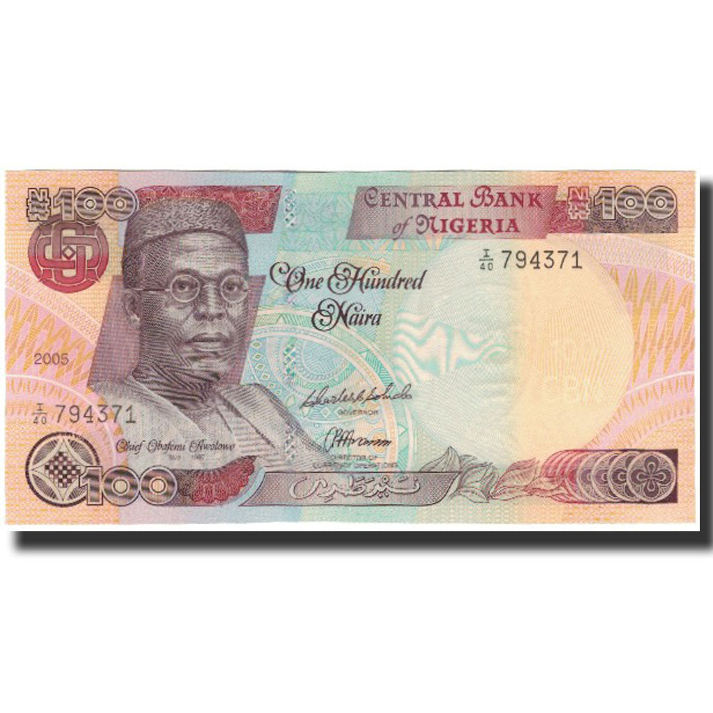 Banknote, Nigeria, 100 Naira, 2005, KM:28e, UNC(65-70)