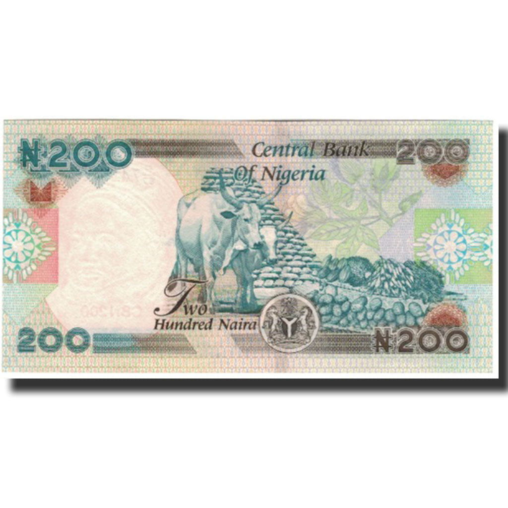Banknote, Nigeria, 200 Naira, 2000, KM:29a, UNC(65-70)