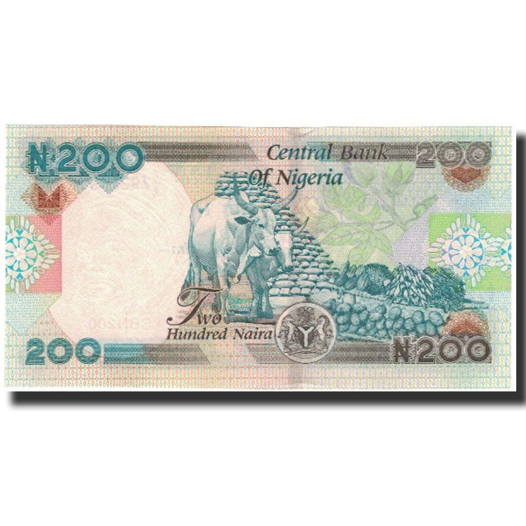 Banknote, Nigeria, 200 Naira, 2000, KM:29a, UNC(65-70)