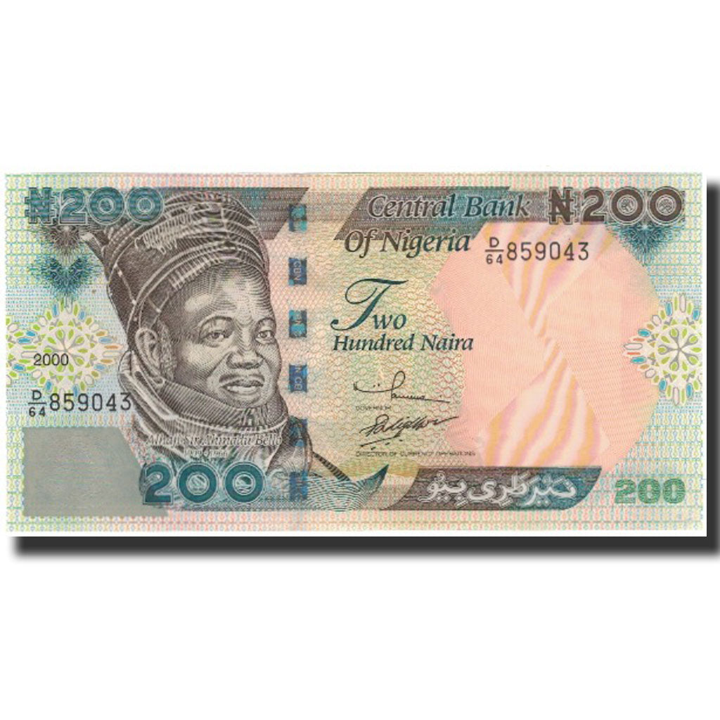 Biljet, Nigeria, 200 Naira, 2000, KM:29a, NIEUW