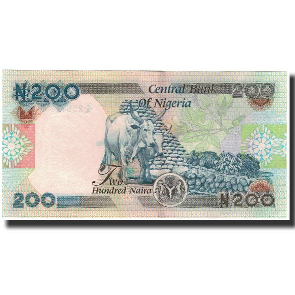 Banknote, Nigeria, 200 Naira, 2001, KM:29a, UNC(65-70)