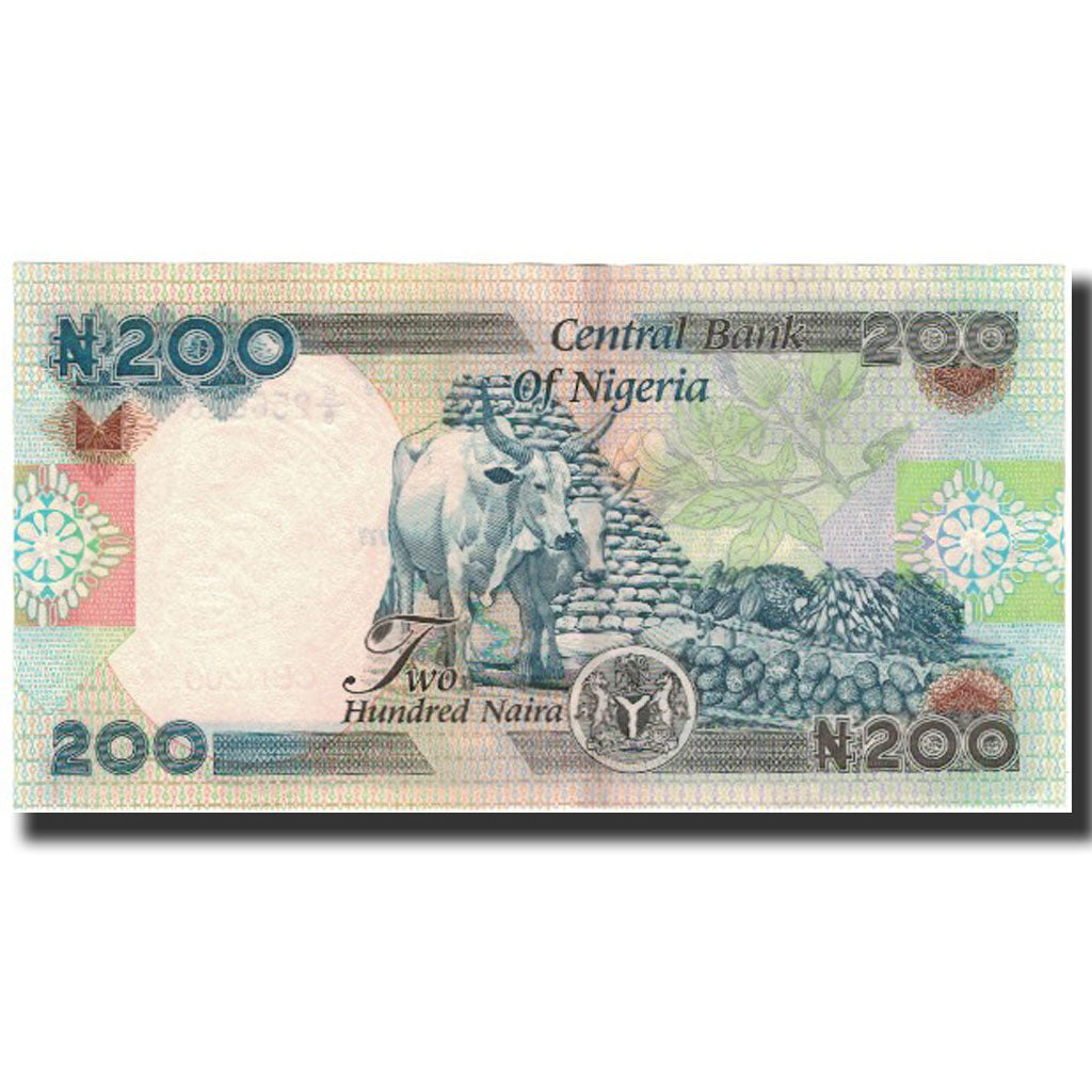 Banknote, Nigeria, 200 Naira, 2001, KM:29a, UNC(65-70)