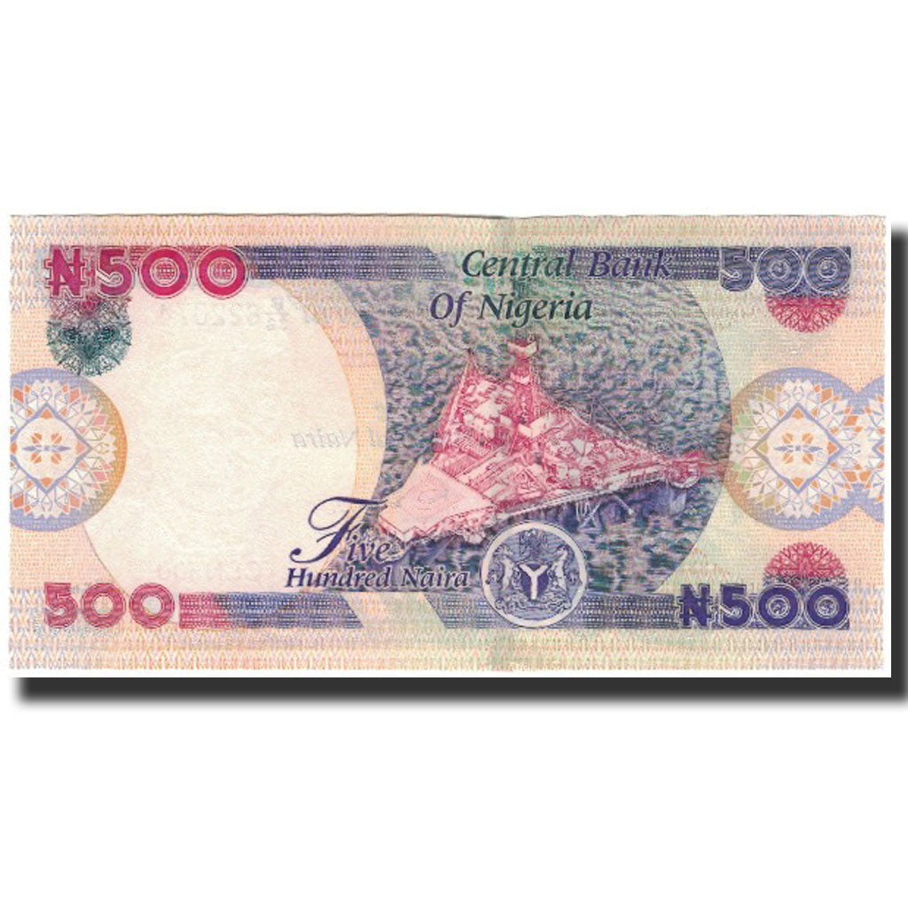 Banknote, Nigeria, 500 Naira, 2001, KM:30a, UNC(65-70)