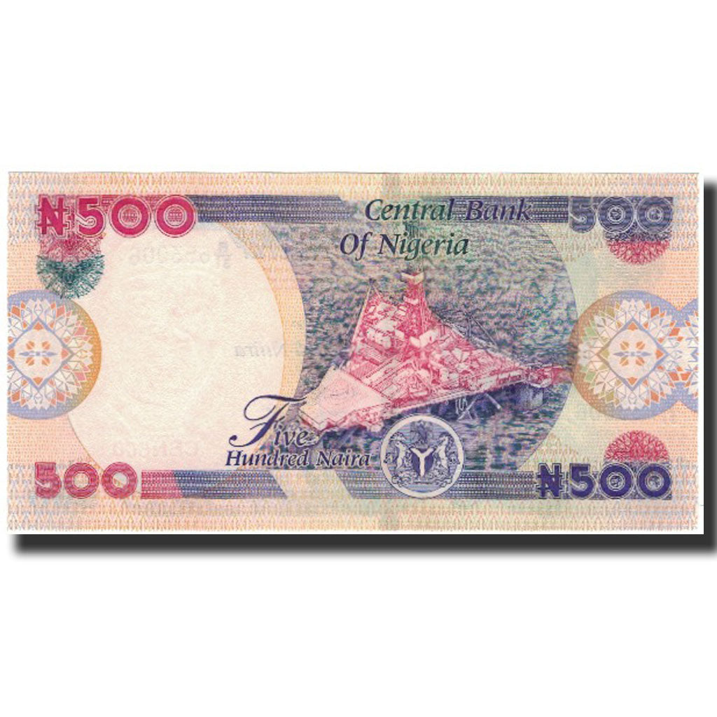 Banknote, Nigeria, 500 Naira, 2001, KM:30a, UNC(65-70)