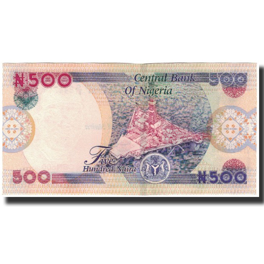 Banknote, Nigeria, 500 Naira, 2001, KM:30a, UNC(65-70)