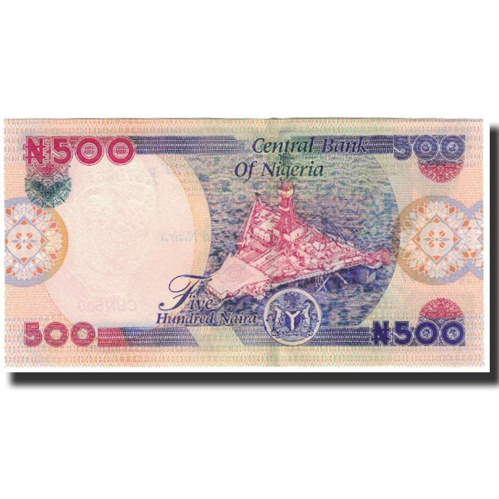 Banconote, Nigeria, 500 Naira, 2002, KM:30a, FDS