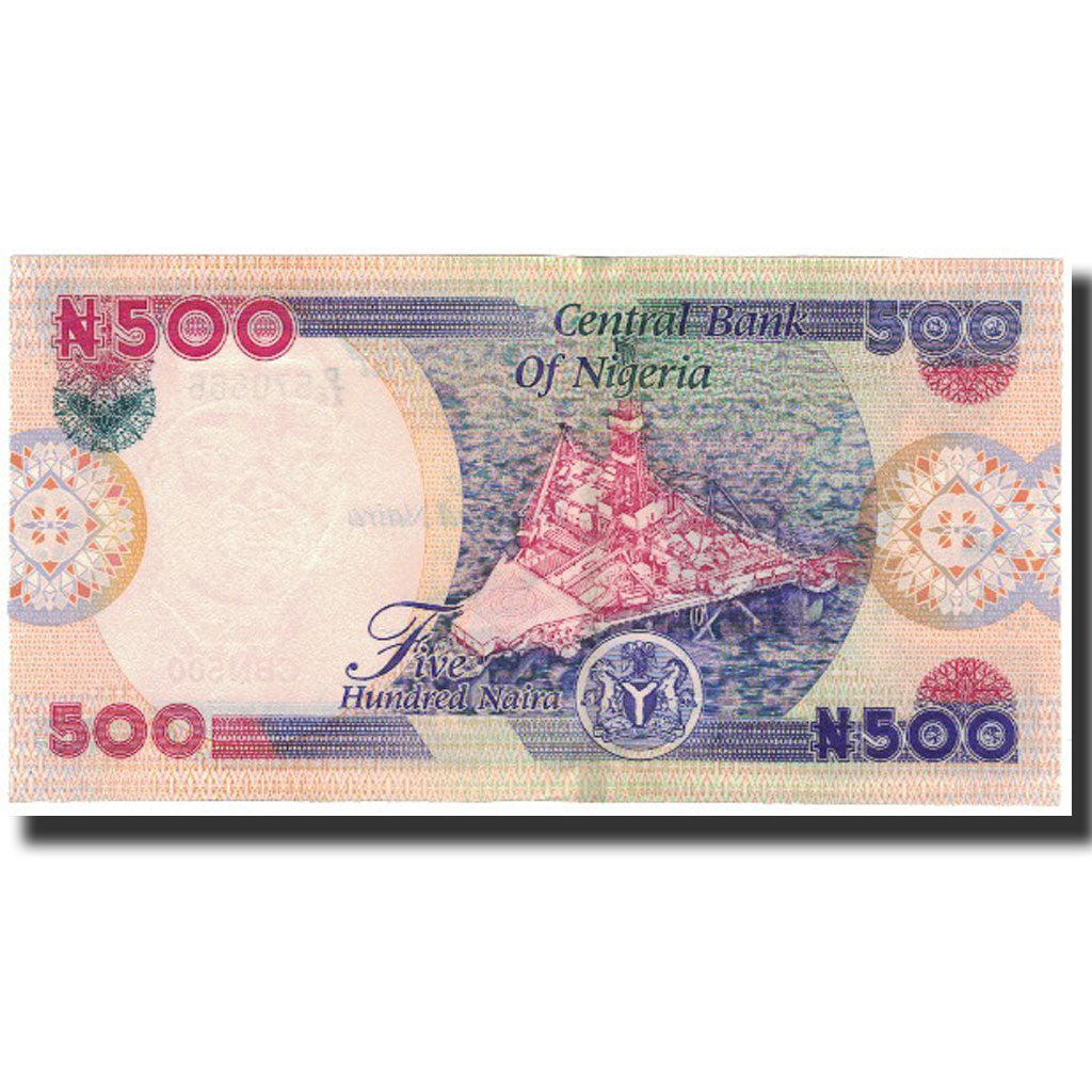 Banknote, Nigeria, 500 Naira, 2002, KM:30a, UNC(65-70)