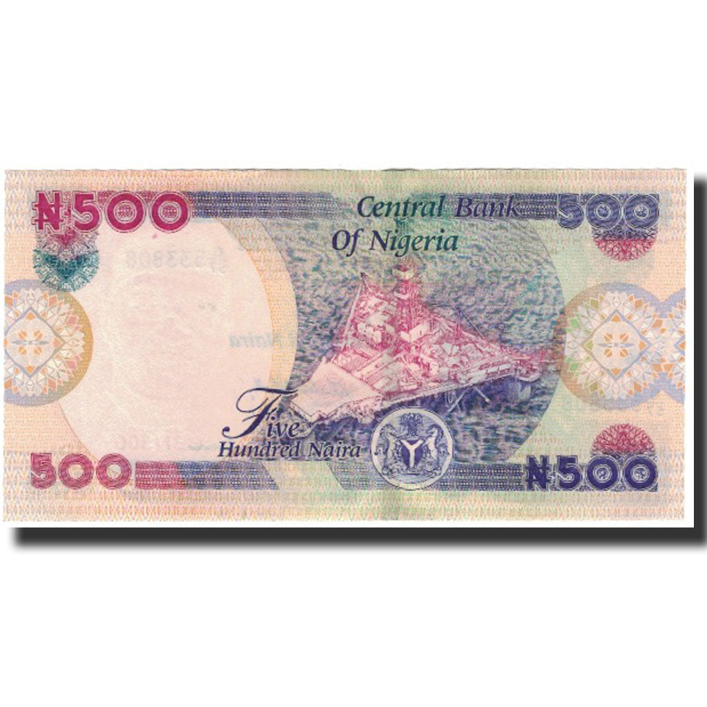 Banknote, Nigeria, 500 Naira, 2006, KM:30e, UNC(65-70)