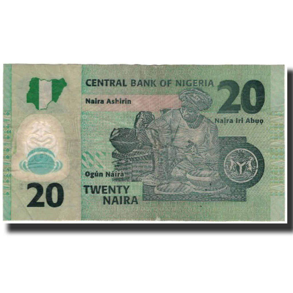 Billet, Nigéria, 20 Naira, 2006, KM:34a, TB