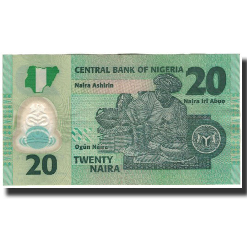 Billet, Nigéria, 20 Naira, 2007, KM:34b, TB+