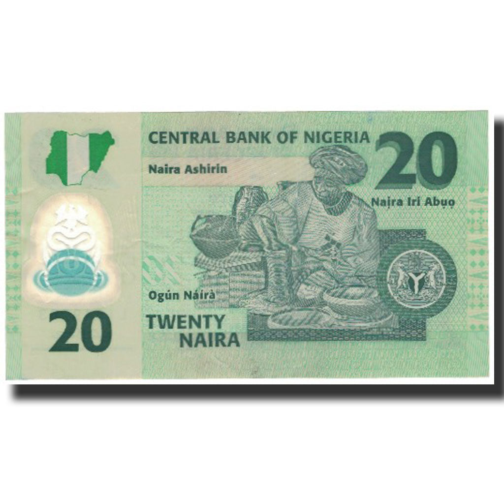 Banknote, Nigeria, 20 Naira, 2007, KM:34c, VF(30-35)