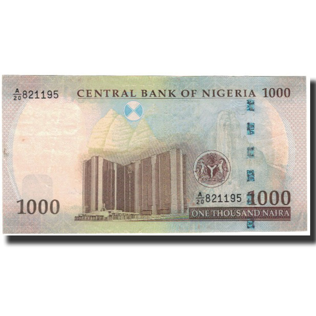 Banknote, Nigeria, 1000 Naira, 2005, KM:36a, AU(55-58)