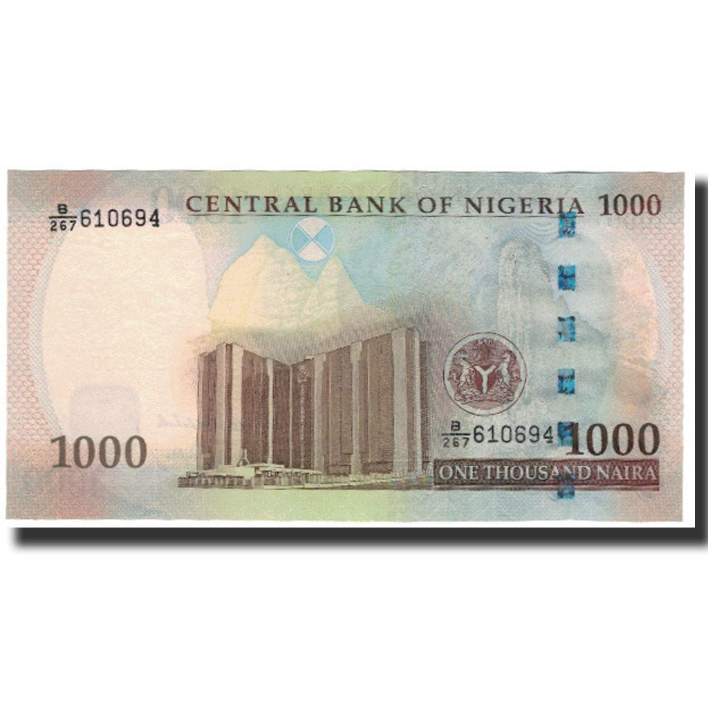 Banknote, Nigeria, 1000 Naira, 2007, KM:36c, UNC(65-70)