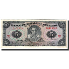 Banknote, Ecuador, 5 Sucres, 1975-03-14, KM:108a, UNC(64)