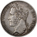 BELGIUM, 5 Francs, 5 Frank, 1849, KM #3.2, EF(40-45), Silver, 25.01