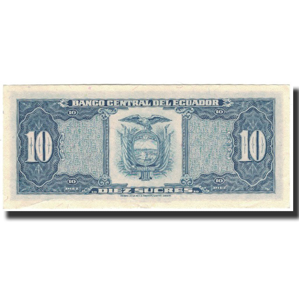 Banconote, Ecuador, 10 Sucres, 1982-09-30, KM:114b, SPL