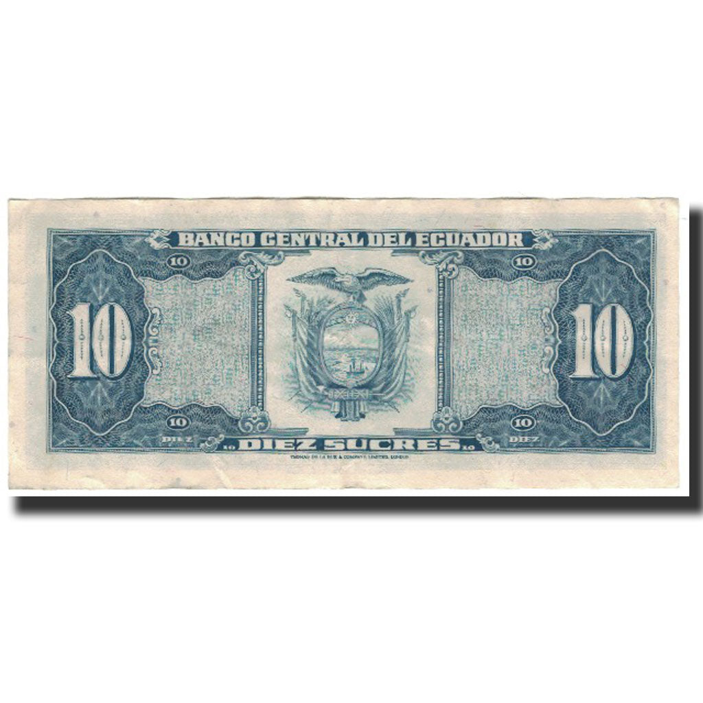 Banknote, Ecuador, 10 Sucres, 1980-05-24, KM:114b, EF(40-45)