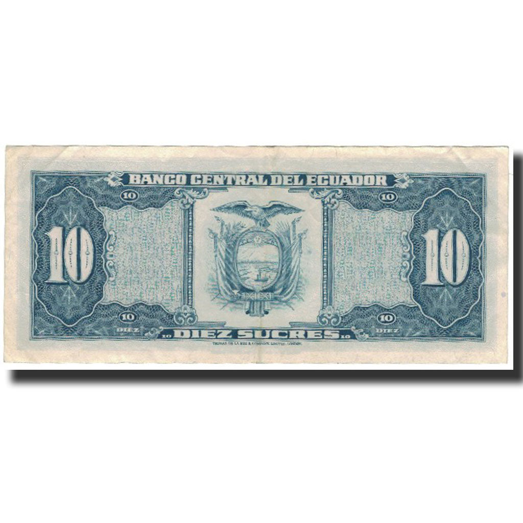 Banknote, Ecuador, 10 Sucres, 1983-04-20, KM:114b, EF(40-45)