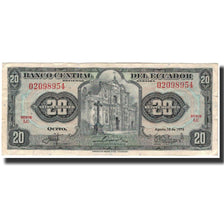 Banknote, Ecuador, 20 Sucres, 1976-08-10, KM:110, AU(55-58)