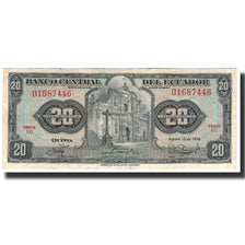 Banknote, Ecuador, 20 Sucres, 1976-08-10, KM:110, EF(40-45)