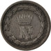 ITALIAN STATES, 10 Centesimi, 1813, Milan, KM #4, EF(40-45), Silver, 1.89